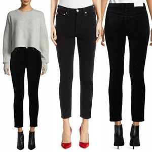 🆕️ Re/done high rise ankle crop velvet pan